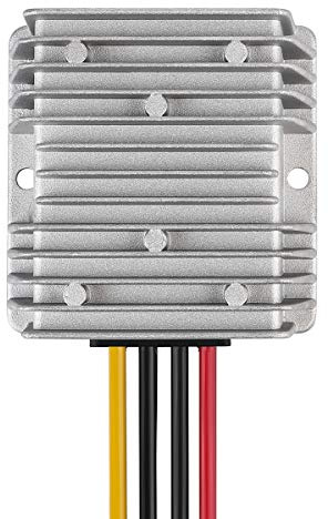 SUPERNIGHT - Convertitore di tensione buck DC DC, impermeabile, da 12 V a 24 V, 10 A, 240 W