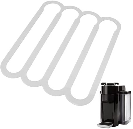 Porte-Capsules de Café Mural, Porte-Capsules en Plastique pour Organisateur de Capsules de Café Compatible avec (Blanc)