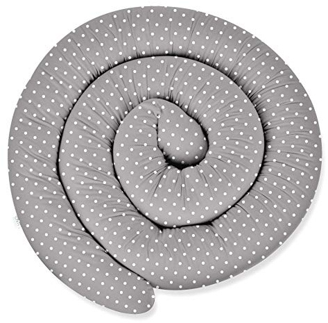 ekm trade XXL 200 cm Bettschlange für Allergiker Bettkissen Stillkissen Bettrolle Zierkissen Bettumrandung Schlange Handmade 100% Baumwolle (13, 200 cm)