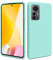 HSP Coque pour Xiaomi 12 Lite 5G [Anti-poussière] étui de Protection en Silicone TPU Premium | Résistant aux Chocs | Protecteur d'écran et de caméra | Housse Ajustement Parfait Mat | Turquoise