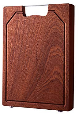 XOOPIT Chopping Board,Kitchen Cutting Board Reversible Sandalwood Organic Wood Butcher Block and Wooden Carving Board for Meat and Chopping Vegetables