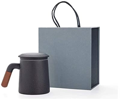 Tazzine Caffè Tazza da Caffè Tazza di Tè Tazza Da Tè In Ceramica Con Filtro Tazza Da Ufficio Tazza Da Casa Con Coperchio Tazza Di Separazione Del Tè Multifunzionale Tazzine di Caffe Tazze da Caffè ( C