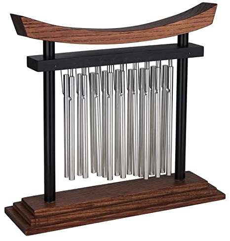 Klangplatten 20-Ton/18-Ton-Kupferpfeifen-Klangstab-Glocken Mit Holzständer-Percussion-Instrument Für Die Musikerleuchtung Von Anfängern Glockenspiel (Color : 02)