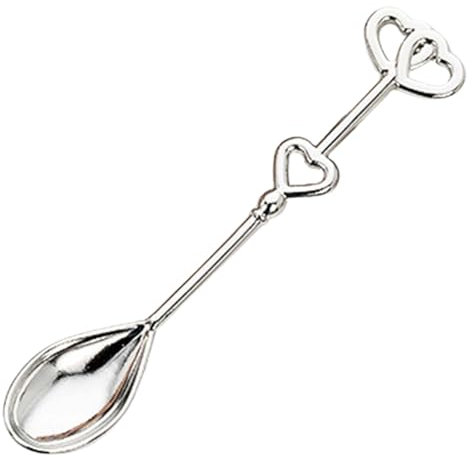 Cucchiaino da caffè a forma di cuore, 8 pezzi, doppio cuore, cucchiaini da caffè, cucchiaini da tè, regalo, souvenir, matrimonio, addio al nubilato, bomboniere, regalo per feste di nozze