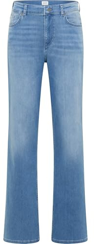 Mustang Jean pour Femme Style Madison Wide, Bleu, 29W / 32L