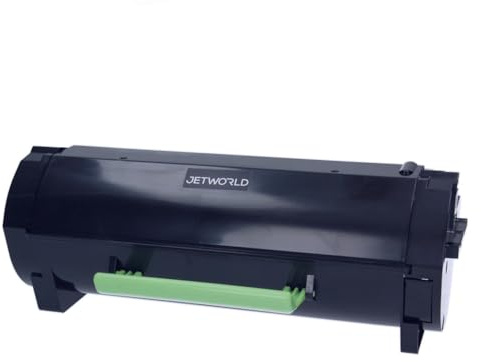 JetWorld Toner Ersatz Lexmark 602X 60F2X0E 60F2X00 Schwarz für MX510de, MX511de,MX511dhe, MX511dte, MX611de, MX611dhe 20000 Seiten je Tonerkartusche, Hochwertiger Druck