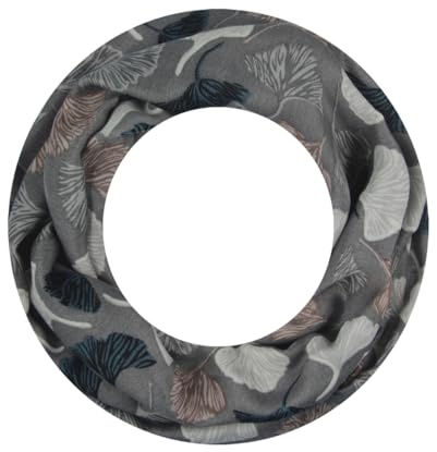 Majea Loop Schal Damen Schlauchschal Halstuch schmaler Loopschal (880051)