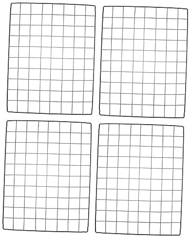 HANABASS 4pcs Diy Dog Fence Mesh Panels Thickened Iron Wire Mesh Barrier 35x45cm Pet Cage Divider for Indoor Outdoor Dog Crate Separation and Puppy Playpen