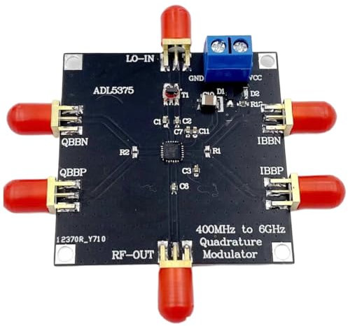 Luobannm Módulo de Modulación IQ de Alto Rendimiento ADL5375 Mezclador Modulador de Cuadratura de Banda de Banda de 6 GHz con LO Barron