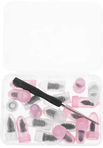Ipetboom Kit de Réparation de Pneus de Voiture et Moto Clous en Caoutchouc 10 Grandes Mèches 10 Petites Mèches et Outil de Coupe pour Réparation Rapide Pneus Crevés sous Vide Outillage