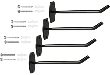 Wellogic Reifenwandhalter für 4 Reifen Felgen Reifen Wandhalterung Garage Wandmontage Set inkl. Schrauben & Dübel