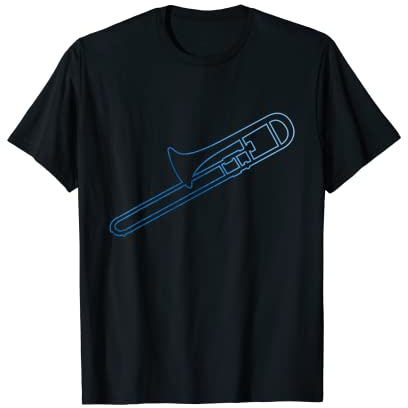 Jazz Posaune Posaunist Blechbläser Jazz Posaunist T-Shirt