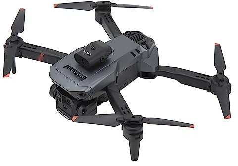 Drohnen mit Kamera für Erwachsene und Kinder, 4K HD faltbarer RC Quadcopter mit 3 Kameras, Ein-Tasten-Start/Landung, Schwerkraftinduktion, 4-Wege-Hindernisvermeidung