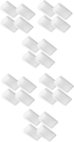 Housoutil Stk Türkeil Biegsamer Kunststoffkeil Möbelnivellierer Tischplatten Bettunterlagen Heimwerker Diy Nivellierer Kabinett Shim Türen Unterlegscheiben Toilette Fenster Esc Pvc Weiß