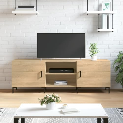 RAUGAJ Home & Garden TV-Schrank, Sonoma Eiche, 150 x 30 x 50 cm, Holzwerkstoff