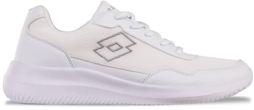 Lotto Zapatillas Deportivas para Hombre, Color Blanco/Gris, Talla 49 EU, Color Blanco y Gris., 49 EU