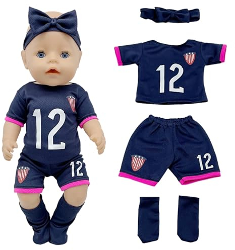 TZQFROCE Kleidung Outfits für Baby Puppen Puppenkleidung Sommer Kleidung Puppen für 35-45 cm puppenzubehör Baby Kleidung für Mädchen Jungen