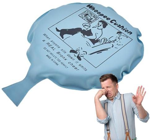 Cojín sonoro de pedos, bolsas para pedos de broma, bolsa para bromas de pedos del primero de abril - Niños y adultos Novedad Trick Toy Amigos y familia se divierten para banco, sofá, cama