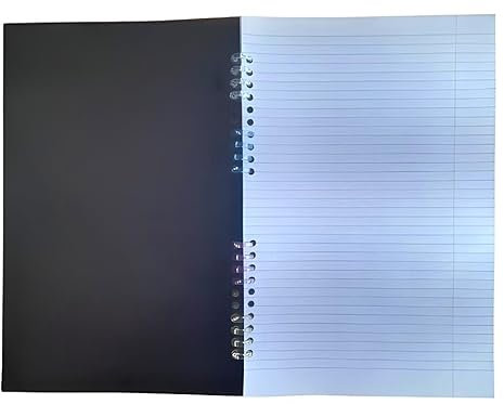 Generisch Schreibblock DIN A4 Wiederverwendbar Notizblock Schwarz