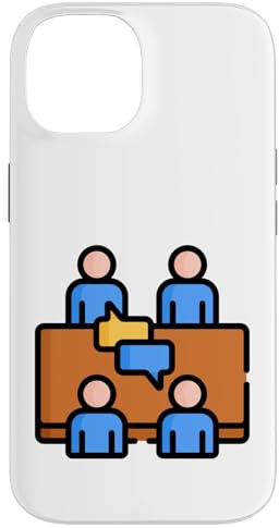 Meeting in The Conference Room Boardroom Meeting Office Case for iPhone 14