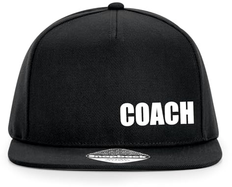 Huuraa Cappy Mütze Coach Training Geschenk | Baseballkappe Basecap Kappe Geschenkidee Unisex Baseball Cap