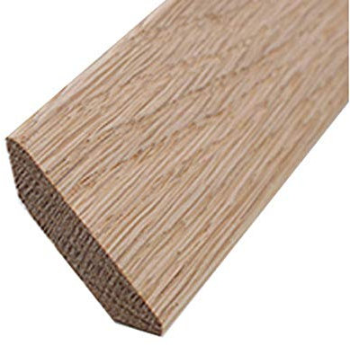 Ross Plinthe en bois massif 22 x 32 mm chêne brut 50 mètres