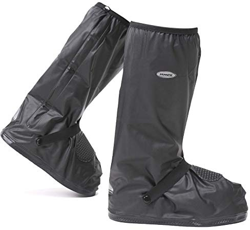 DJZSSXLW Rain Snow Waterproof Shoe Covers Motorcycle Boots Women Men Black (3XL)
