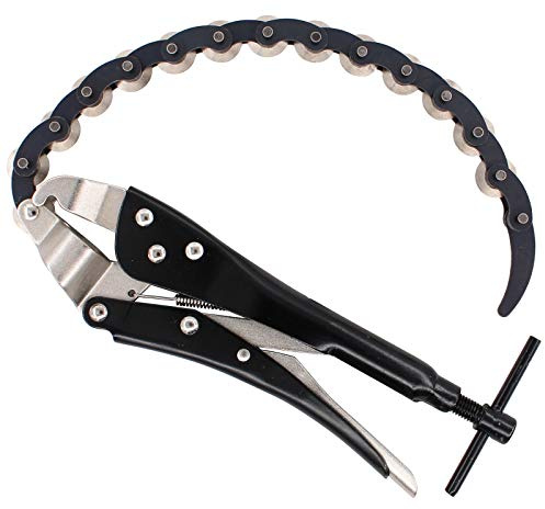 Auspuffrohrschneider Kettenschneider Kettenrohrabschneider Stahlrohrabschneider 19-83 mm Universal für Stahl Kupfer PVC Aluminium