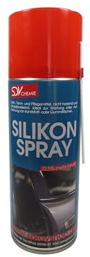 SDV Chemie Silikonspray 1x 450ml Siliconspray | Kunststoff- und Gummipflege, Trennmittel, Gleitmittel