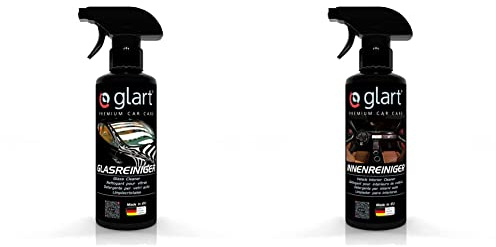 Glart 45Gr Detergente Per Vetri, 500 Ml & 45Ir Detergente Per Interni Auto, 500 Ml