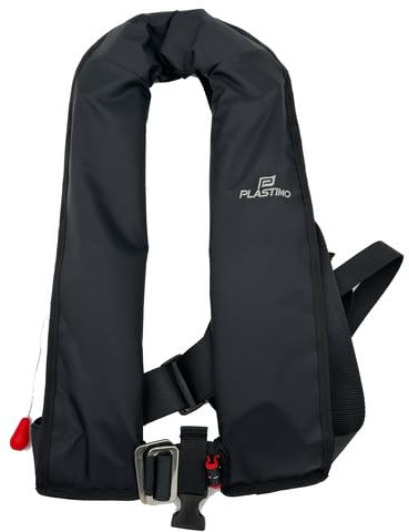 Plastimo, automatische Rettungsweste PL01, 165 N, schwarz