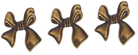 Möbelgriff-Set aus Kupfer, Bogenform, 3 Sets von Kommoden, Schubladen, Türknäufen, Schrankgriffen und Hebelgriffen für Schränke