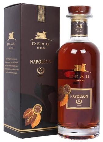 Deau Cognac Napoléon – Premium French Cognac, Aged to Perfection with Rich & Smooth Flavor – 750ml Bottle in Luxury Gift Box