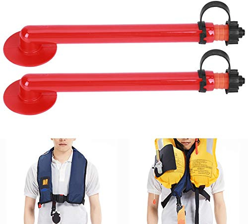 2pcs PVC Kunststoff Lebensweste Automatisch Inflator Leicht Aufblasbarer Schwimmwesten Im Freien Spezielle Werkzeugzubehör
