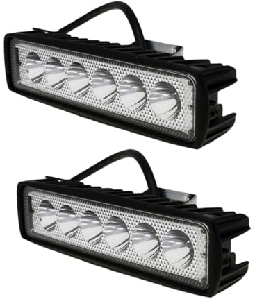 Cabilock 2 pezzi Luci LED per Auto LED Fari da Lavoro per Manutenzione Veicoli Off Road Illuminazione Alta per Condizioni Atmosferiche Avverse