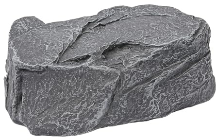 Fake Rock Hidden Storage Key Hider, Waterproofing Decoration Safe Holder with Secret Compartment, Hidden Key Box for Bushes, Grass or Landscape Rocks