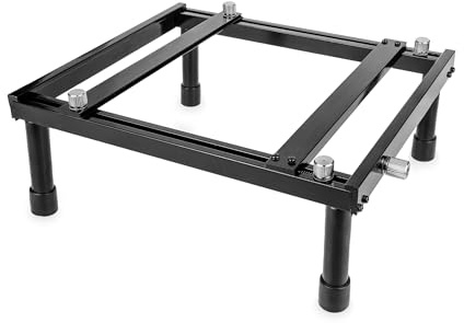 QUICK R800S Leiterplattenrahmen & PCB Halter für Platinen bis max. 150mm x 150mm aus Aluminium mit Potenzialausgleich - Anschluss und Federsystem