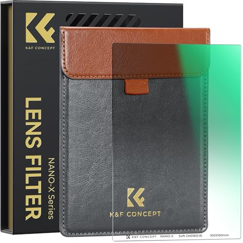 K&F CONCEPT 100X150mm Square GND8 Soft Graduated Neutral Density Filter