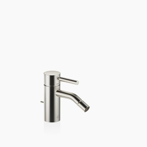 Dornbracht Meta, Mitigeur Monocommande pour Bidet, Robinetterie avec Vidage Automatique, Projection de 125 mm, Coloris: Platine Mat - 33600660-06