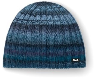 Eisbär Mütze Herren Lars Blau - für Männer - mit warmen mit Fleece Futter schützt vor Kälte und Wind - Strickmütze Beanie Haube für Immer aus Österreich