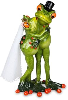 Formano Frosch Brautpaar, Liebe, Hochzeit, ca.16cm