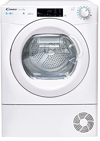 Candy CSOEC10TE 10kg Condenser Tumble Dryer, Sensor Dry, EasyCase, WiFi, White