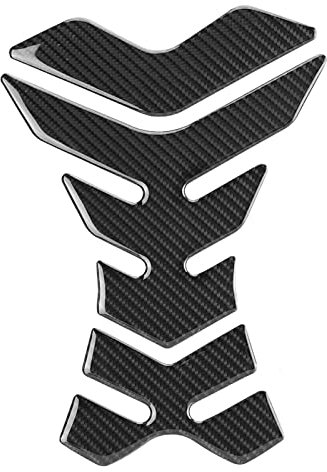 Gas Tank Pad, Carbon Fiber Motorcycle Gas Tank Pad Protector Stickers Fishbone Tank Pad Universal Tank Stickers Anti-Scratch Traction Pads for Motorcycle