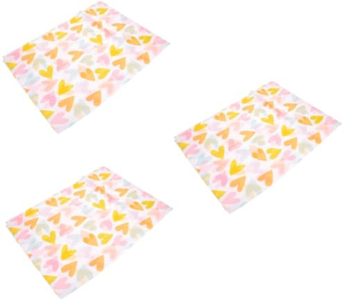 Gogogmee 30blätter Herzmuster Geschenkpapier Für Blumensträuße Verpackung Für Geburtstagsfeiern Und Valentinstag Bunte Und Kinderfreundliche Designs Als Partygeschenk Oder Dekoration