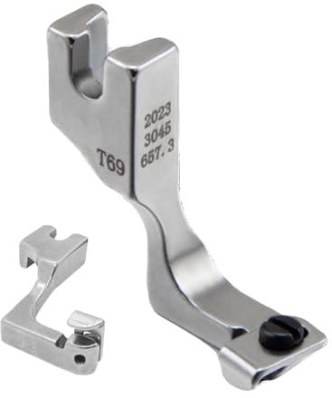 Unsichtbarer Nähfuß für Nähmaschinen, Nähfuß mit unsichtbarer Reißverschlussführung,Verstellbare Nähfuß-Führungsfüße aus Stahl - Nähmaschinenteile für Designer, Schneider und Nähliebhaber