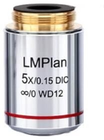 Mikroskop Objektiv LMP Infinite PLANE Objektiv mit langem Arbeitsabstand for metallurgisches biologisches Mikroskop(5X)
