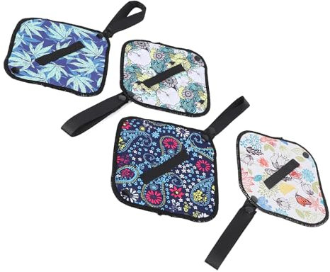 Eujgoov Waschbares und Wiederverwendbares Camping-Toilettenpapier für den Außenbereich, Super Saugfähiges Pinkeltuch mit Riemen, Geeignet Zum Wandern und Rucksackreisen, 4er-Pack