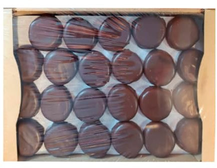 DUMON Galletas Doble Brownie 1Kg a Granel – Sin Azúcares Añadidos, Alto en Proteína (5,9g por porción), Sin Aceite de Palma, 25% Brownie Crema