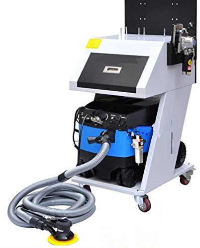 Auto dust Dry dust Suction Type polishing Tool, dust Collecting Polisher, Mill Machine, Dry Grinding Integrated System Volume of Barrel: 25L