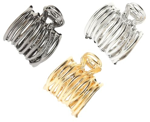 VALICLUD 3stücke Haaraccessoires Zopfhalter Mit Klammer Für Damen Und Mädchen Haarspangenhalter Für Pferdeschwanz Modische Haarclips Für Feines Haar